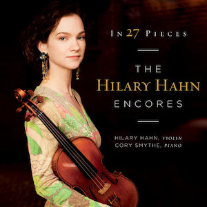 Cover of Hilary Hahn CD