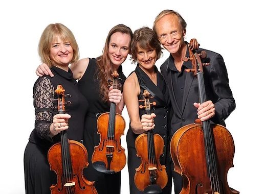 Players in the New Zealand String Quartet Credit: NZSQ
