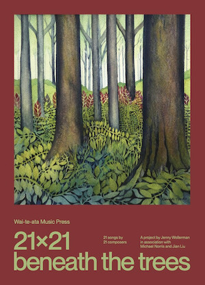Cover of pubilcations showing painting of trees